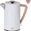 Adler AD-1347 w - Waterkoker hoog - wit - metaal - Strix - 1.7 liter