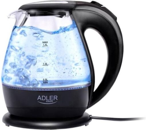 Adler AD 1224 Waterkoker 1.5 Ltr met Led verlichting