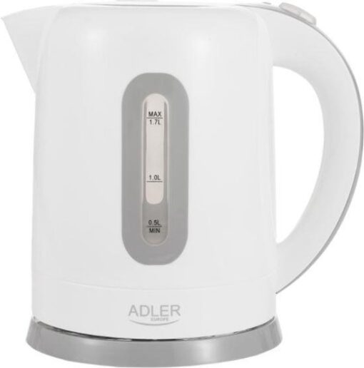 Adler AD 1234 - Draadloze waterkoker - wit - 2200 watt - 1.7 L