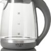 Adler AD 1286 - waterkoker - 2 Ltr - Grijs, Transparant - 2200 W