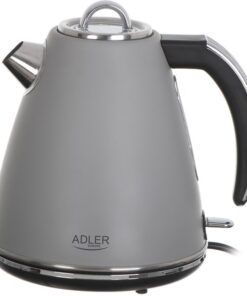 Adler AD 1343 - Stalen waterkoker - 1.5 liter - Strix - Grijs