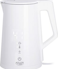 Adler AD 1345 wit Waterkoker met LED-display & temperatuurregeling 1,7L STRIX