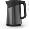 AENO EK3 waterkoker - 1,7L - 2200W - 360 graden draaibaar - Droogkookbeveiliging - indicatielamp - Ingebouwde haspel - AISI 304 staal - Zwart