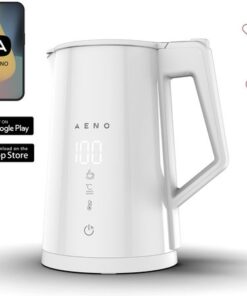 AENO EK8S - Slimme Elektrische Waterkoker - 1,7L - Temperatuurregeling - Wi-Fi & Touchscreen Bediening - Wit