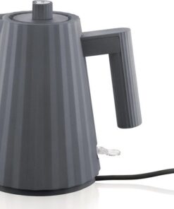 Alessi Plissé Waterkoker 1L Grijs