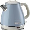 Ariete 2868/05 | Vintage waterkoker | 1 Liter inhoud | 1630 Watt | draadloos | blauw