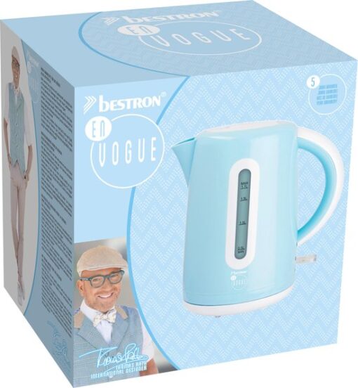 Bestron AWK300EVB - Waterkoker - Blauw