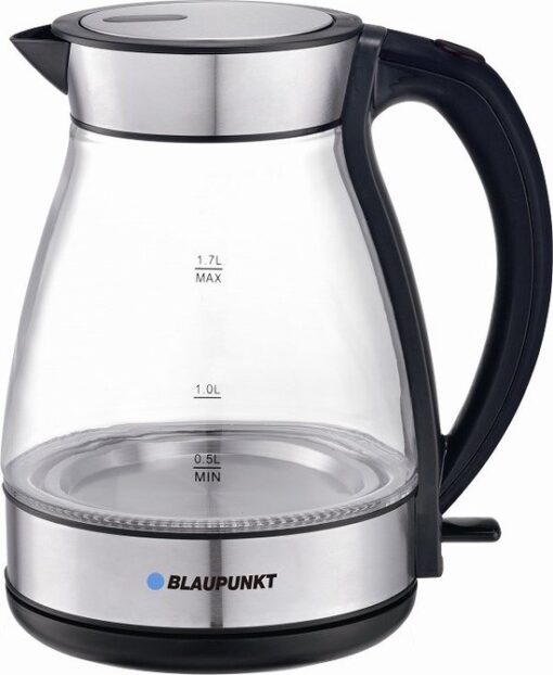 Blaupunkt EKG501BK Waterkoker Snoerloos Staal, Zwart