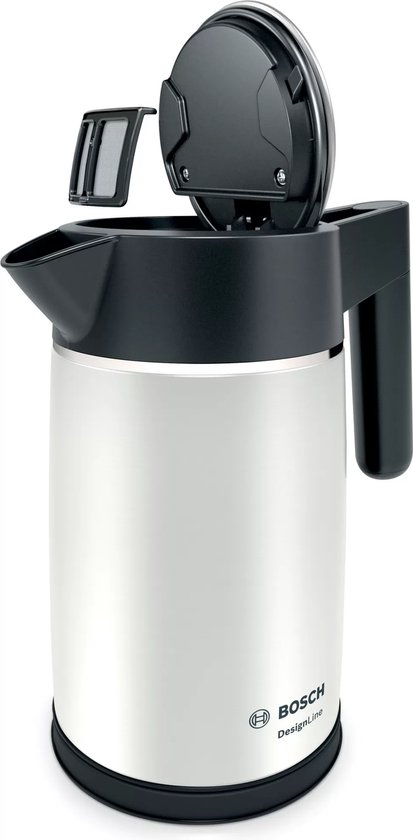 BOSCH DesignLine - Waterkoker - 1,7 l - 2400W - Zwart, Zilver