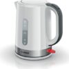 Bosch TWK6A511 waterkoker 1,7 l 2200 W Grijs, Wit