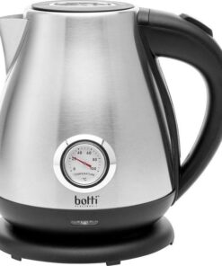 Botti Bruce waterkoker met thermometer - RVS - 2200 watt - 1.7 liter