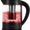 Cecotec afstelbare graden waterkoker - waterkoker met temperatuurregeling - Theekoker - 390 clear - 2200W - 1,7L - Lichtgevend - Afstelbare graden - Waterkoker zwart - Waterkokers - heetwaterdispenser