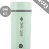 Deluqse Draagbare Waterkoker - Groen - 500ml - Mini Waterkoker - Reis Waterkoker - Camping Waterkoker - Portable Waterkoker