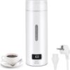 Draagbare Waterkoker - 500ml - 4 Standen - Reiswaterkoker- Mini Waterkoker - Wit
