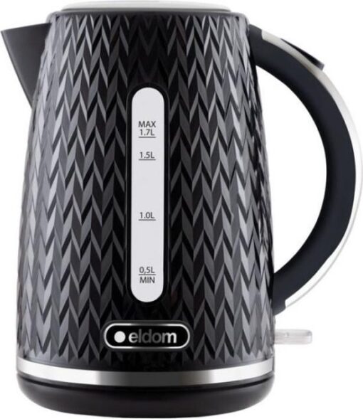 Eldom C260C - Waterkoker - zwart - 1,7 liter