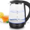 Emerio WK-123124 - Glaswaterkoker - 1.7L - 2200 Watt - Zwart