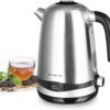 Emerio WK-124658.1 Waterkoker - Snoerloos - BPA-vrij - Zilver, Zwart - 1.7L