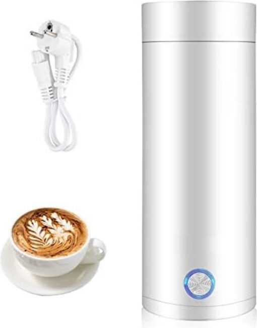 Gratyfied - Draagbare Waterkoker - Reiswaterkoker- Mini Waterkoker - Wit