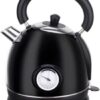Gratyfied - Retro Waterkoker - Retro Waterkoker Zwart - 1,8L