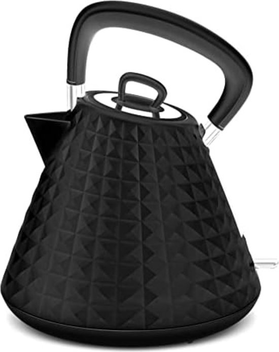 Gratyfied - Vintage Waterkoker - Retro Waterkoker - Retro Waterkoker Zwart - 1,5L