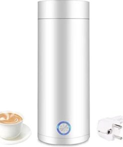 Graytified - Draagbare Waterkoker - Reiswaterkoker- Mini Waterkoker - Wit