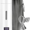 Graytified - Draagbare Waterkoker - Reiswaterkoker- Mini Waterkoker - Wit