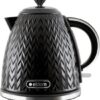 Grote Waterkoker Retro - ELDOM - Zwart Glans - 1.7 Liter