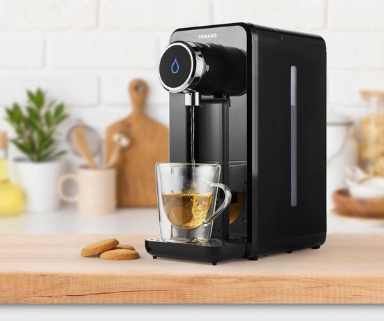 Heetwaterdispenser - Waterkoker - 2.5 liter - Voor thuis of op Kantoor - tot 100°C - Zwart