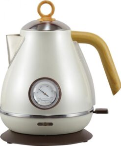 Kassel 93235 - Retro Waterkoker - 1,7L - RVS - Pearl - met thermometer