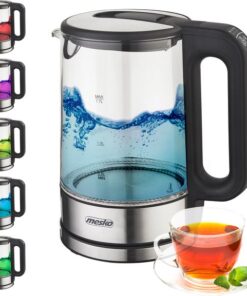 Mesko 1301 B - Waterkoker - Zwart - 1.7 liter - 2200 Watt