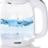 Mesko 1302W - Waterkoker - Glas - Wit - 1.7 liter - 2200 Watt