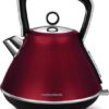 Morphy Richards EVOKE Pyramide Rot Waterkoker Snoerloos Rood