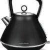 Morphy Richards EVOKE Pyramide Schwarz Waterkoker Snoerloos Zwart