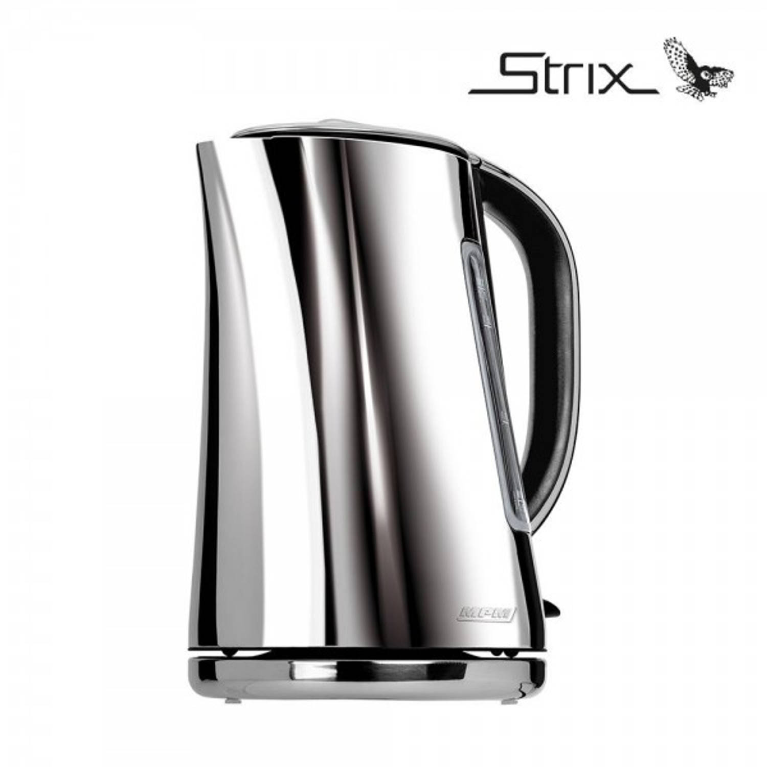 MPM - Stijlvolle RVS Waterkoker met Verlicht Interieur en Handige Functies - 1,7L Zilver