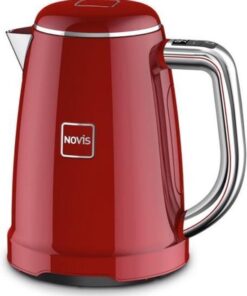 Novis KTC1 - Elektrische Waterkoker - Temperatuur instelbaar - 1,6l - Rood