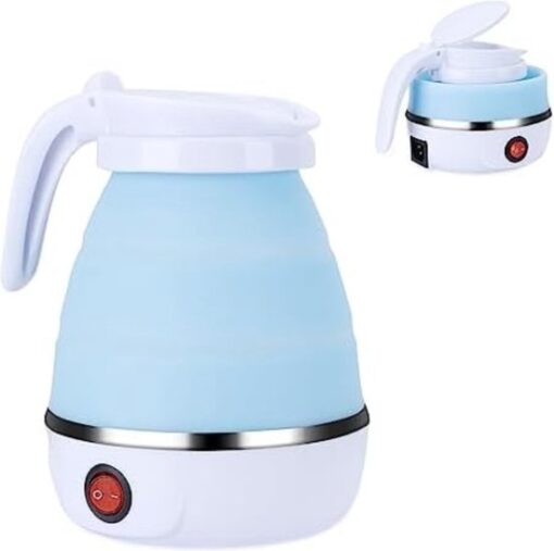 Opvouwbare waterkoker - ‎15,8 x 13,5 x 11,5 cm - 0,6 L - Veelkleurig