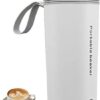 Portable Beaker - 450 ml - Draagbare Waterkoker - Reiswaterkoker- Mini Waterkoker - Wit