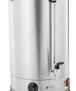 Royal Catering waterkoker - 19.7 L - 2500 W - Lekbak - Zilver