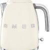 SMEG KLF03CREU - Waterkoker - Crème - 1,7L