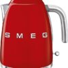 SMEG KLF03RDEU - Waterkoker - Rood - 1,7L
