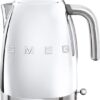 SMEG KLF04SSEU - Waterkoker - Chroom - 1,7L - 7 Temperaturen