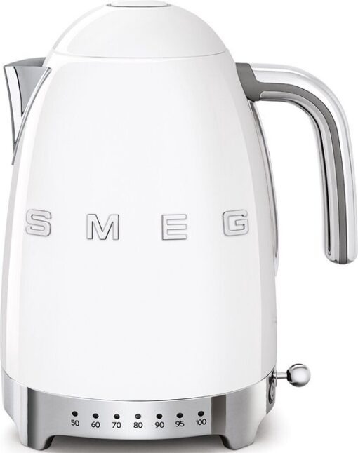SMEG KLF04WHEU - Waterkoker - Wit - 1,7L - 7 Temperaturen