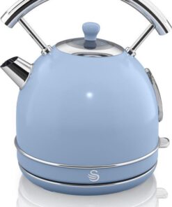 Swan Retro Waterkoker - 1.8 Liter - Blauw