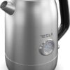 Tesla KT500X - Waterkoker - Waterkoker Retro - Waterkokers - 1.7 Liter - Temperatuurmeter - 2200W - RVS
