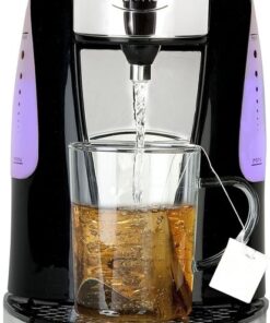 Textures Plus Waterkoker Zwart (1,7L), Snelkookpan, Extra Zuinig