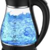 Top Choice - Hoge waterkoker - met led - 1.7 liter - zwart