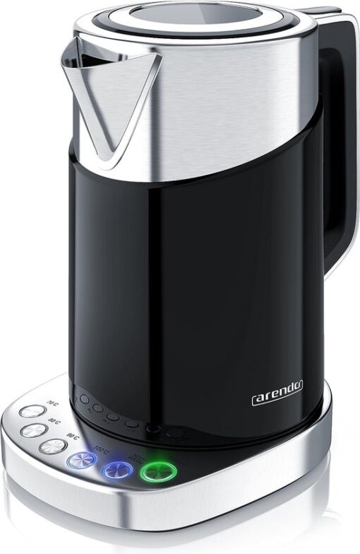 Turbo RVS waterkoker met temperatuurinstelling 3000 Watt
