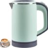 Waterkoker groen - ‎10 x 10 x 19 cm - 800 ml