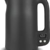 Waterkoker met temperatuurregeling - ‎21,5 x 15,5 x 26 cm - 1,7 liter - Grijs