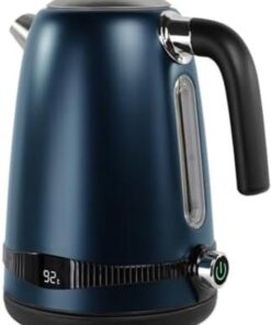 Waterkoker met temperatuurregeling - ‎24 x 21 x 18 cm - 1,7 L - Matblauw